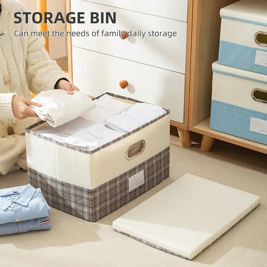 Wardrobe Clothes Storage Box With Lid