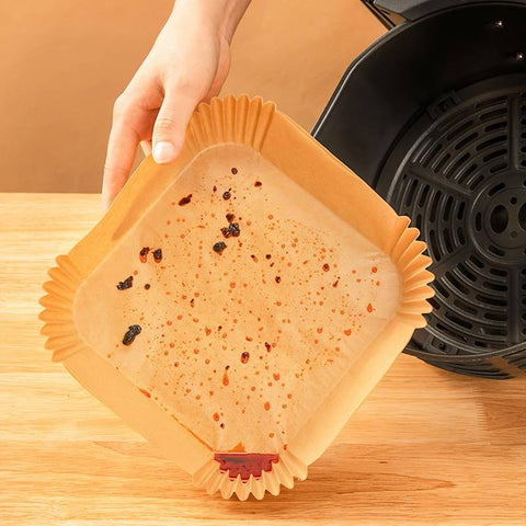 Air Fryer Baking Paper Square 50Pcs