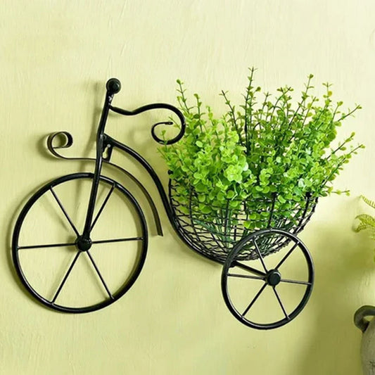 Bicycle Wall Basket Stand