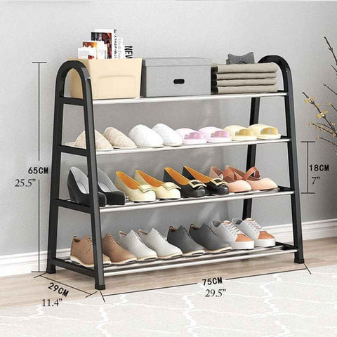 4 Layer Shoe Rack Organizer