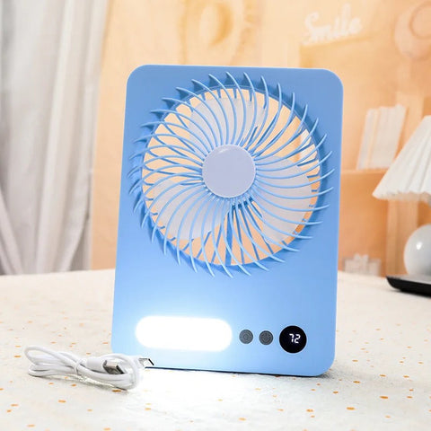 Usb desktop Fan and Lamp