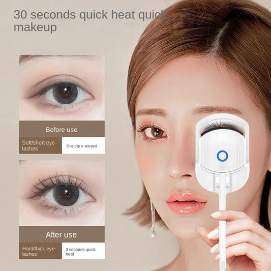 Heated Eyelash Curler, Rechargeable Eyelash Curler