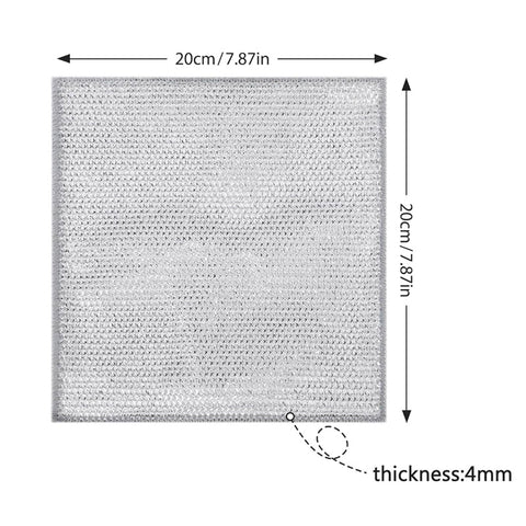 Wire Dishwashing Rags For Wet & Dry Pack of 5