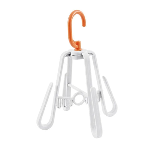 Rotating Shoe Drying Organizer Hanger with 4 Hooks