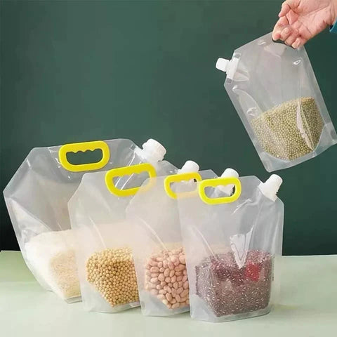 Kitchen Storage Moisture-Proof Sealed Transparent Portable Food-Grade Bag