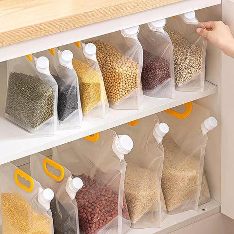 Kitchen Storage Moisture-Proof Sealed Transparent Portable Food-Grade Bag