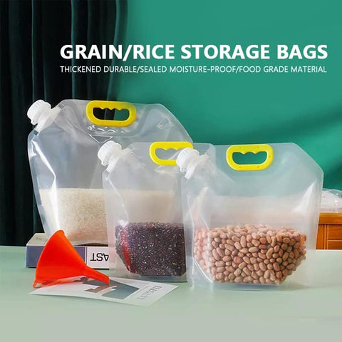 Kitchen Storage Moisture-Proof Sealed Transparent Portable Food-Grade Bag