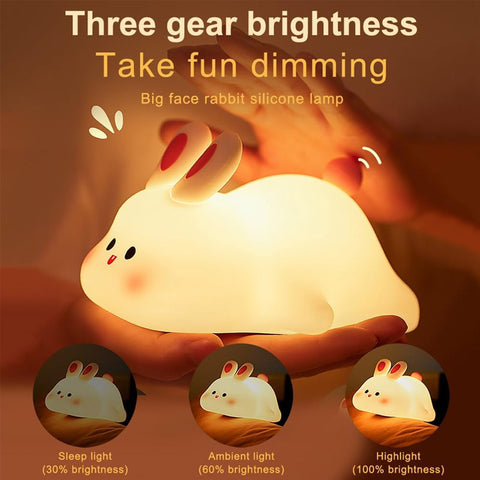 Bunny Silicone Night Lamp