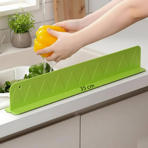 1pcs Silicone Kitchen Sink Water Splash Guard