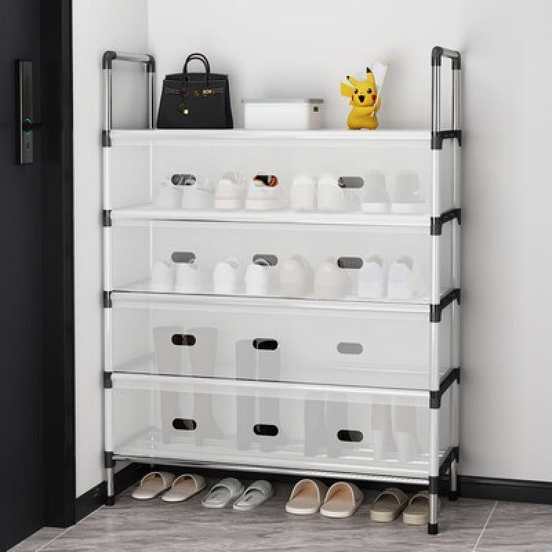 5 Layer Dust Proof Aluminium Shoe Rack
