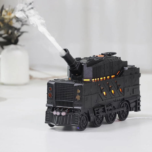 Steam Train Aroma Diffuser LED Mist Humidifier