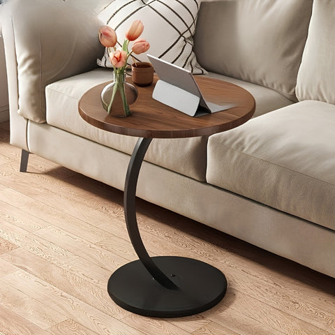 Rustic Wooden Round Table