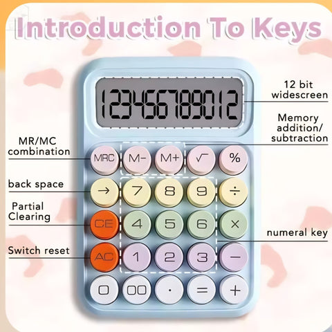 Digital Colorful Calculator