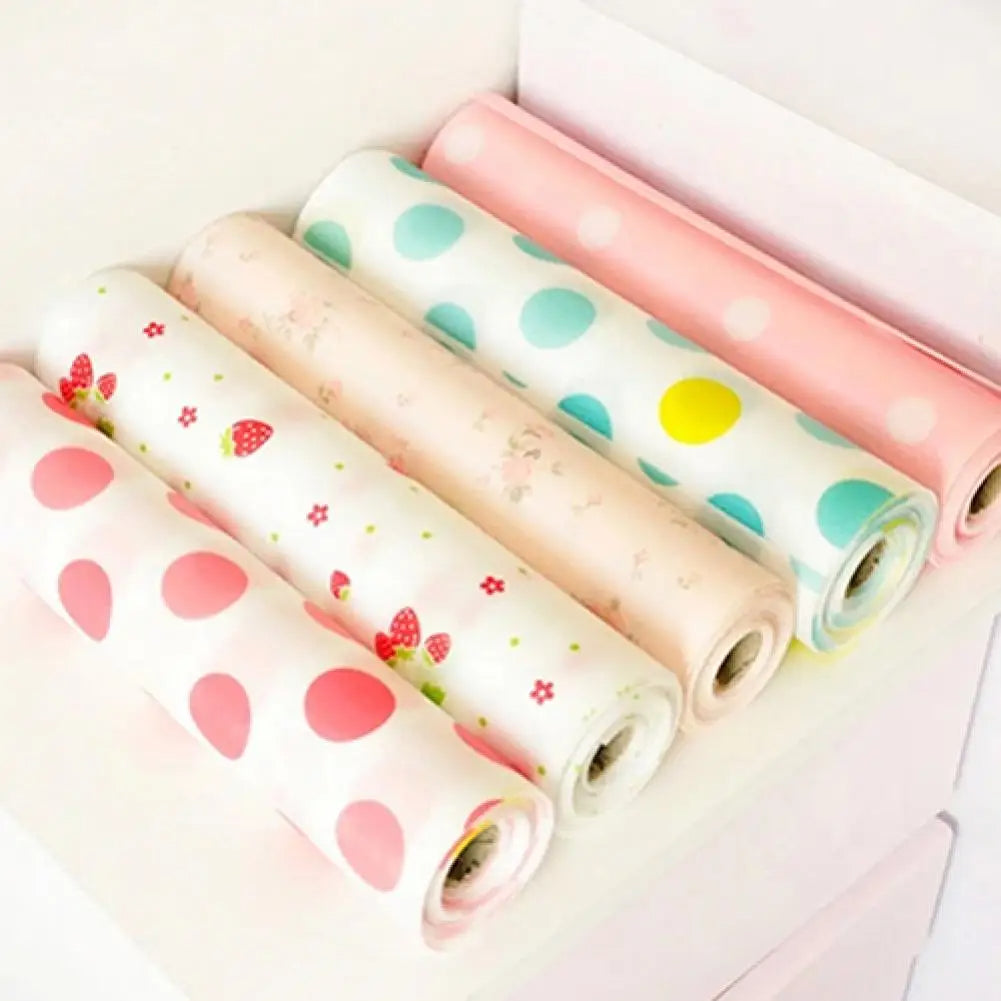 Kitchen Anti Slip Foam Drawer Mat - 2 Rolls Pack