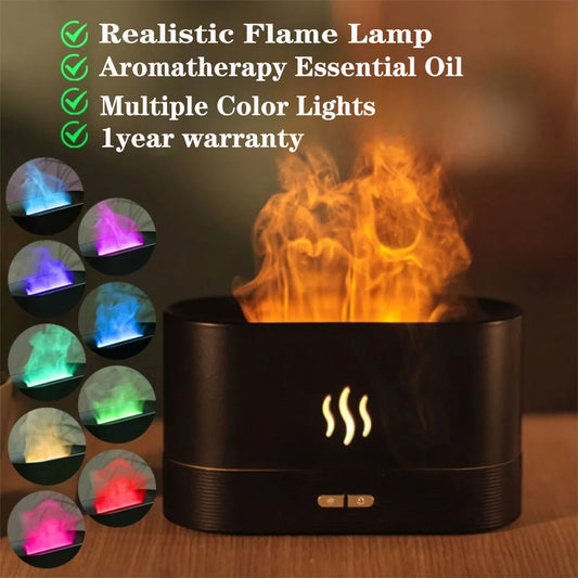 Electric Air Flame Humidifier