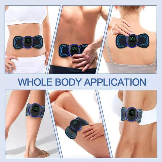 EMS Mini Body Massager Pulse Neck Pain Relief