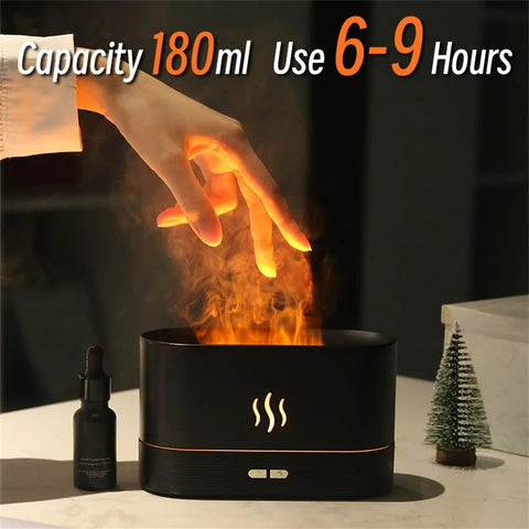 Electric Air Flame Humidifier