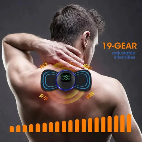 EMS Mini Body Massager Pulse Neck Pain Relief