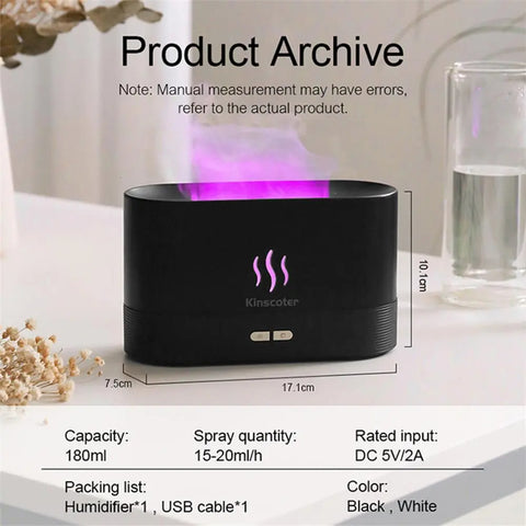 Electric Air Flame Humidifier