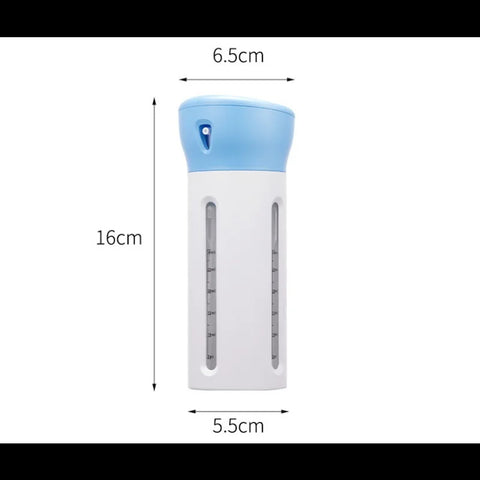 4 IN 1 PORTABLE REFILLABLE LOTION DISPENSER BOTTLE