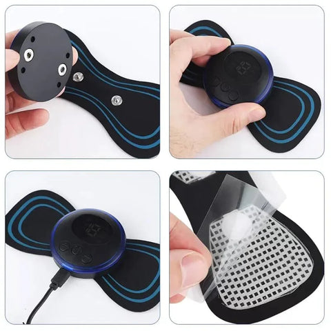 EMS Mini Body Massager Pulse Neck Pain Relief