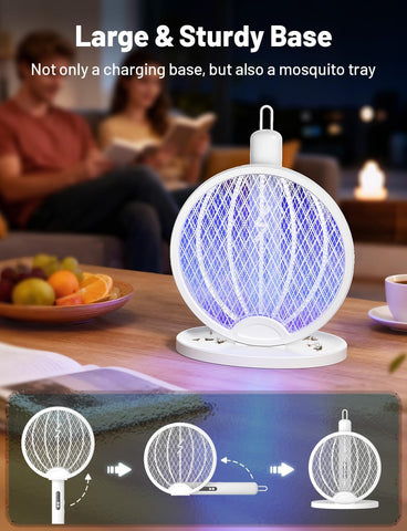 New Foldable UV Light Mosquito Killer Racket Lamp
