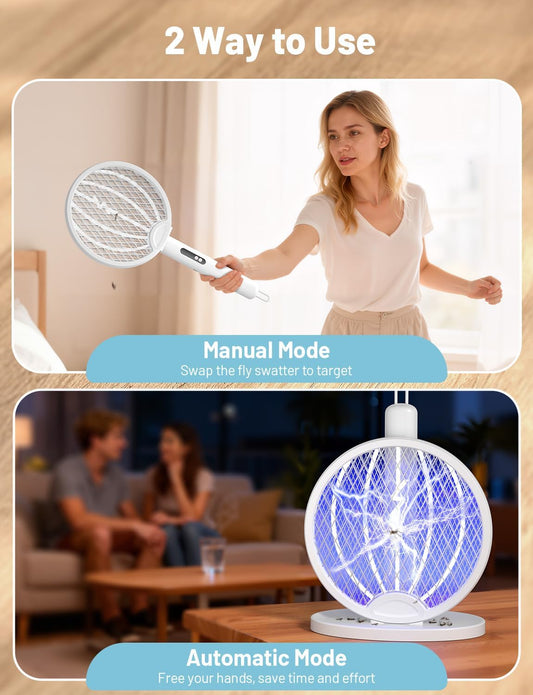 New Foldable UV Light Mosquito Killer Racket Lamp