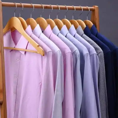 Set Of 3 Wood Hanger, Non-Slip Wooden Hangers, Laundry Cloths Wooden Hanger