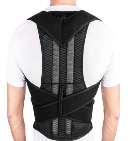 Posture Corrector Back Brace Adjustable Straightener for Neck and Upper Back Pain Relief