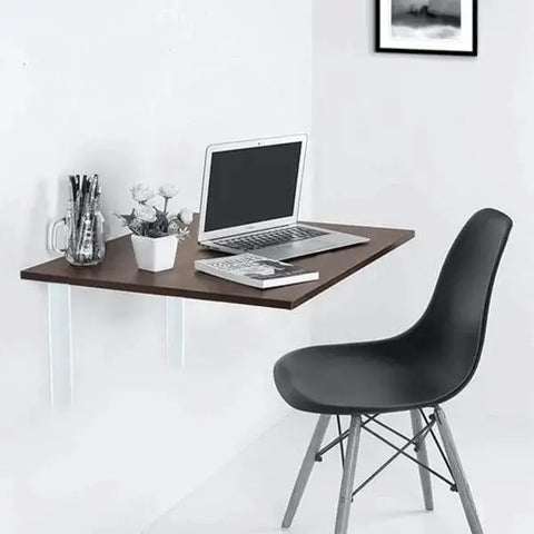 Imperial Wall Mounted Wooden Folding Shelf