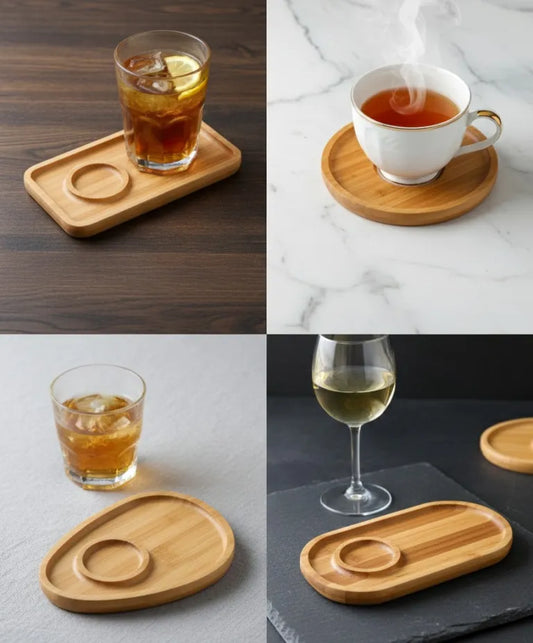 Bamboo Mug Coaster 1Pc