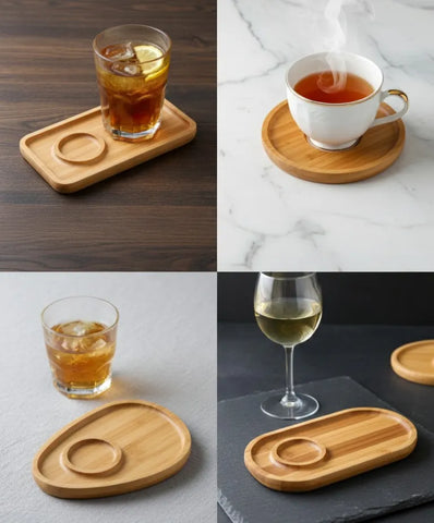 Bamboo Mug Coaster 1Pc