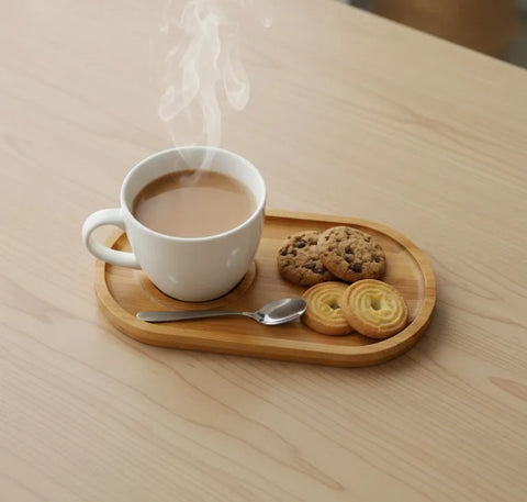 Bamboo Mug Coaster 1Pc