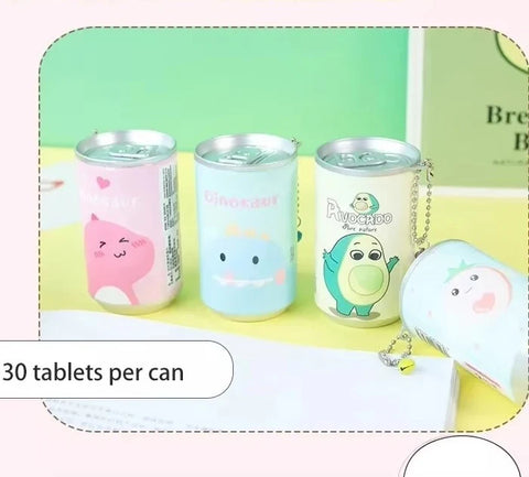 Mini Colorful Pocket Can Wipes