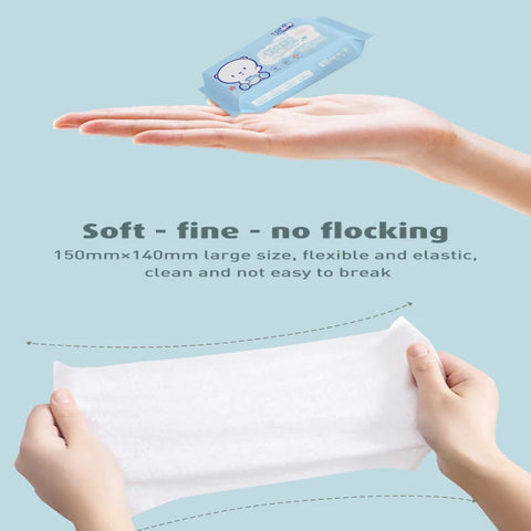 Mini Pocket Wet Wipes in 8 Resealable Packs – 64 Wipes