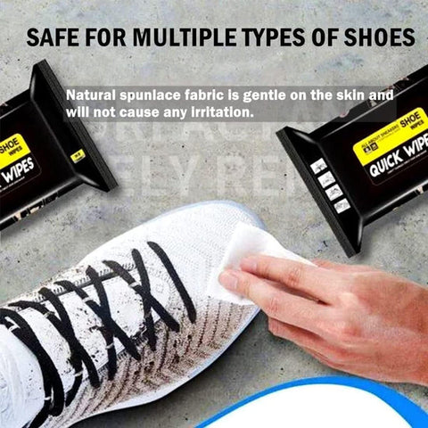 White Shoe Quick Wipes for Sneakers