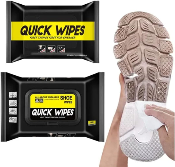 White Shoe Quick Wipes for Sneakers