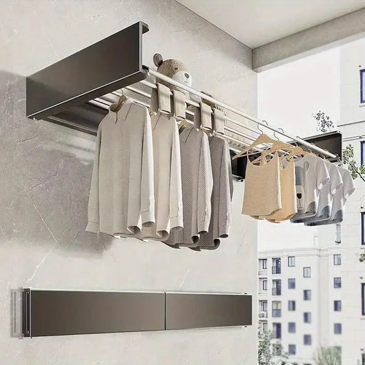 Folding Aluminum Clothes Drying Rack