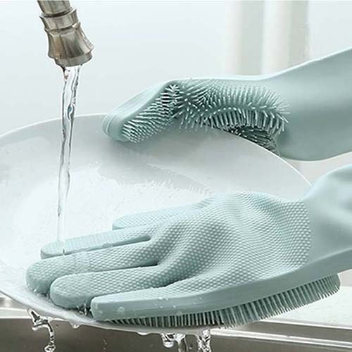 Magic Washing Gloves – Pair Of Silicone Washing Gloves