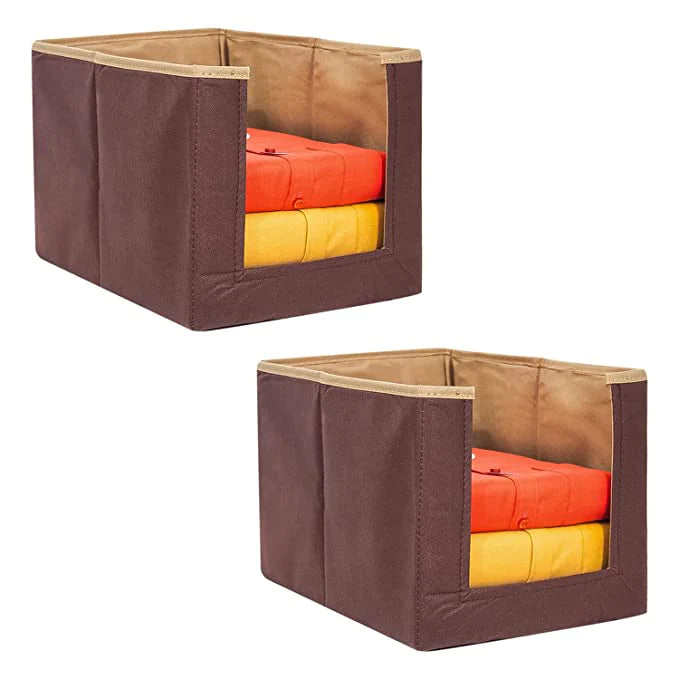 Shirt organizer storage boxes