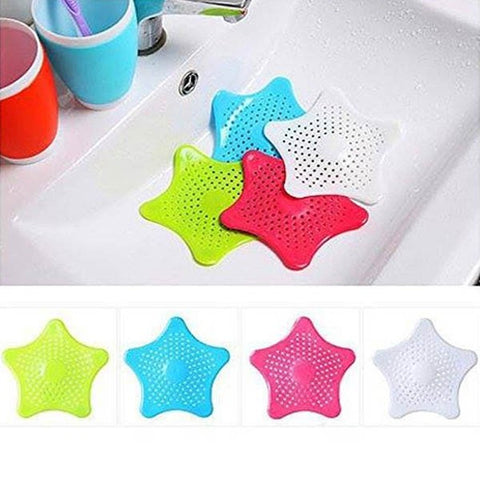 Silicone Starfish Non-Slip Sink Strainer