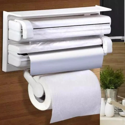 3 In 1 Kitchen Triple Paper Dispenser & Holder