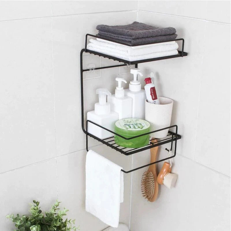 2 Layer Corner Storage Shelves