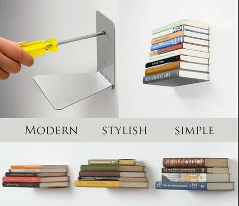 Wall Mounted Book Shelf