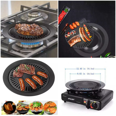 BBQ Grill Pan - Stove-Top BBQ Grill Pan