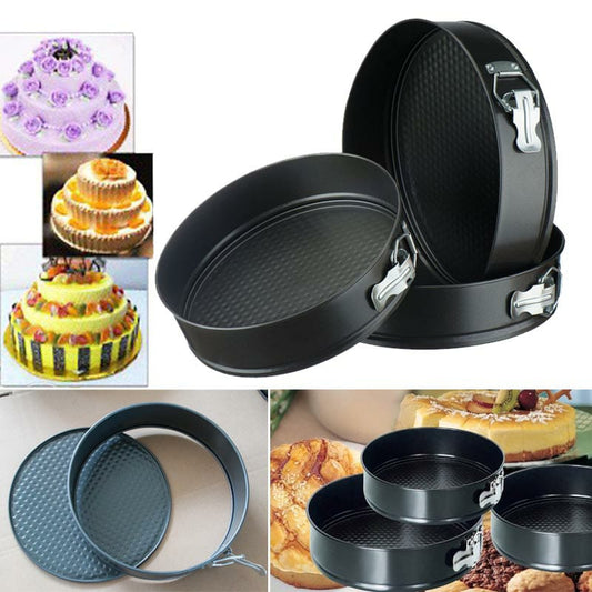 3 Pcs Non-Stick Cake Molds