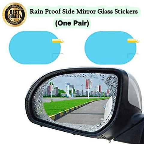 2 pcs Rainproof Car Side Mirror Sticker