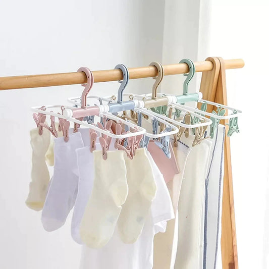 Folding Undergarment And Socks Hanger