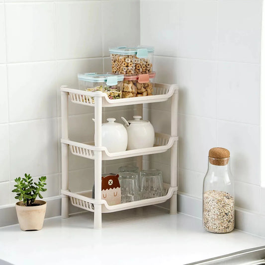 Three Layer Shelf For Counter-Top