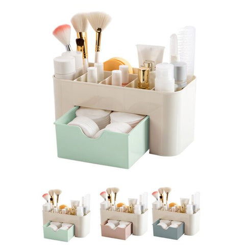 Mini Cosmetic Organizer With Drawer